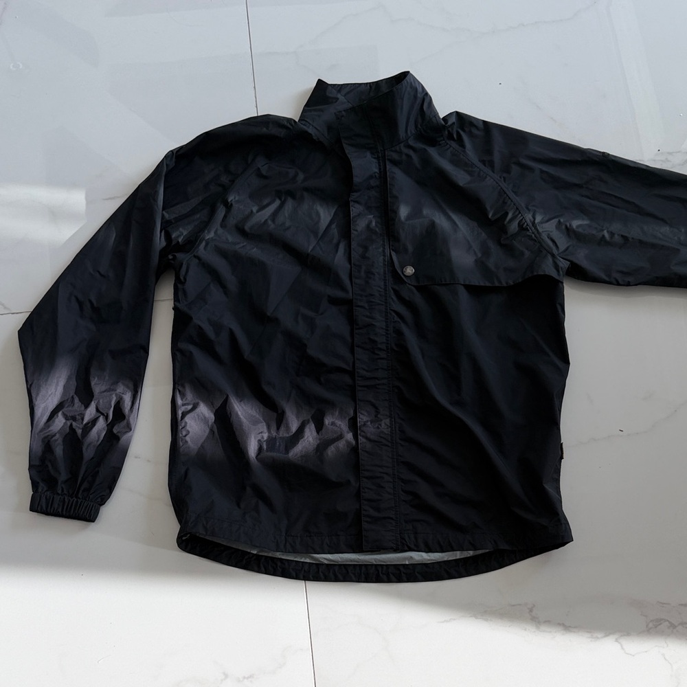 Burberry Men’s Golf Black Lightweight Windbreaker Jacket